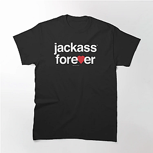 Jackass T-Shirts - Jackass Forever Red Heart Logo Classic T-Shirt