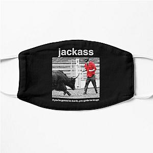 Jackass Face Masks - Lover Gift Jackass If You Gonna Be Dumb You Gotta Be Tough Gifts For Movie Fan Flat Mask RB1309 [ID572]