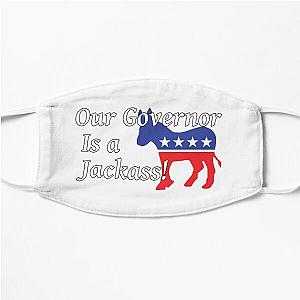 Jackass Face Masks - Is your state Governor a Jackass like ours? COVID-19 LOCKDOWN Flat Mask RB1309 [ID565]