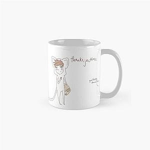 Jackass Mugs - "thanks, jackass" weird cats Classic Mug RB1309 [ID689]
