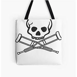 Jackass Bags - Dope Vintage Jackass Logo All Over Print Tote Bag RB1309 [ID784]