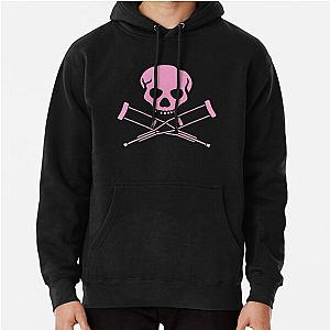 Jackass Hoodies - johnny Knoxville Jackass logo pink Pullover Hoodie RB1309 [ID869]