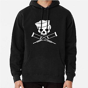 Jackass Hoodies - Jackass Sailor Skull &amp; Crossbones Logo Pullover Hoodie RB1309 [ID887]
