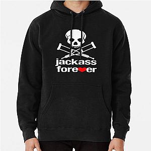 Jackass Hoodies - Jackass Forever Skull And Crutches Pullover Hoodie RB1309 [ID899]