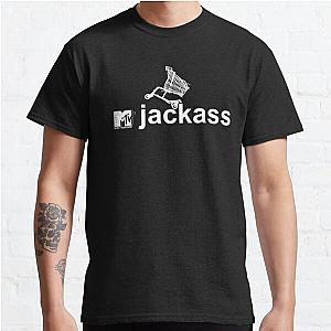 Jackass T-Shirts - Vtg 2001 mtv show jackass Classic T-Shirt RB1309 [ID923]