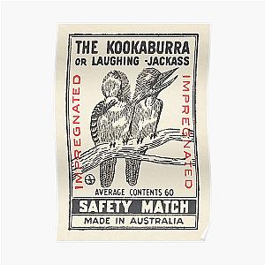Jackass Posters - The Kookaburra or Laughing Jackass Poster RB1309 [ID521]