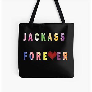 Jackass Bags - Jackass Forever colorful Graphic t-shirt All Over Print Tote Bag RB1101