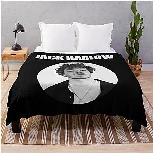 Jack harlow Sticker Throw Blanket