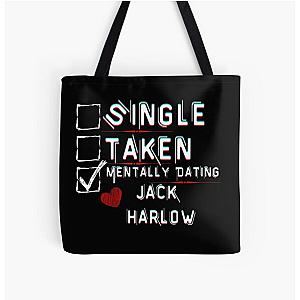 Mentally Dating Jack Harlow All Over Print Tote Bag RB2206