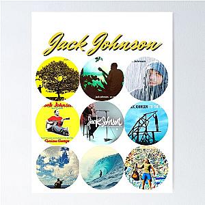 Jack Johnson Essential T shirt  Stickers  Poster