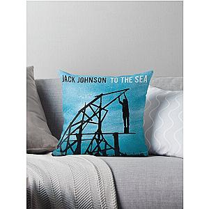 Jack Johnson to the sea Throw Pillow