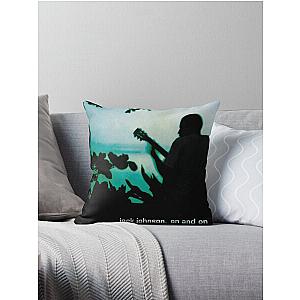 Jack Johnson on and on Throw Pillow