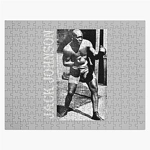 Fist Decides Your Fate Jack Johnson African American Black History Jigsaw Puzzle