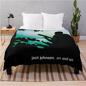Jack Johnson on and on Throw Blanket