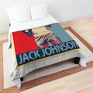 jack johnson boxer Comforter