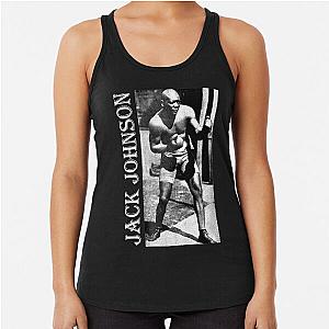 Jack Johnson boxer.African American. Black History. Racerback Tank Top