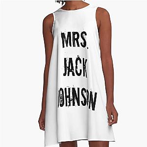 Mrs. Jack Johnson   A-Line Dress