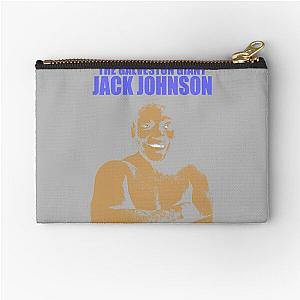 Fist Decides Your Fate Jack Johnson The Galveston Giant Zipper Pouch