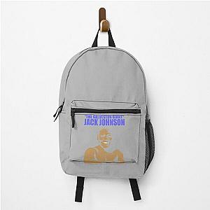 Fist Decides Your Fate Jack Johnson The Galveston Giant Backpack