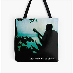Jack Johnson on and on All Over Print Tote Bag