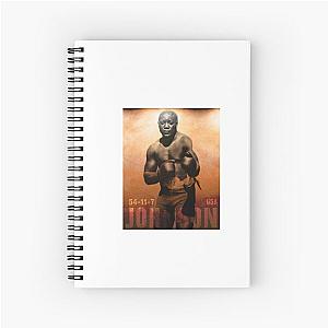 Boxing Greats: Jack Johnson Spiral Notebook