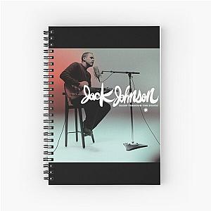 Jack Johnson sleep through the static Spiral Notebook