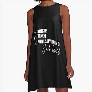 Mentally Dating Jack Quaid A-Line Dress