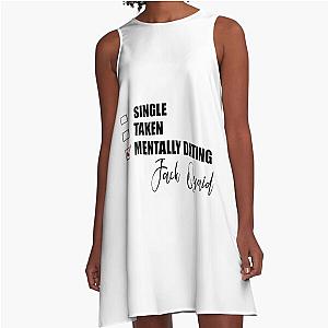 Mentally dating Jack Quaid A-Line Dress