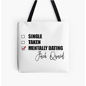 Mentally dating Jack Quaid All Over Print Tote Bag