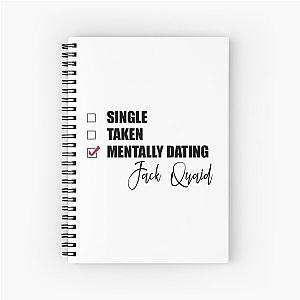 Mentally dating Jack Quaid Spiral Notebook