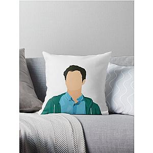 Hughie Campbell  Jack Quaid - The Boys Throw Pillow