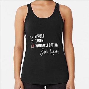 Mentally Dating Jack Quaid Racerback Tank Top