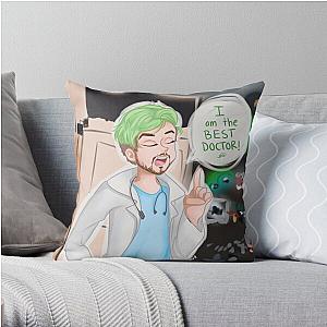 Jacksepticeye Pillows - Doctor JackSepticeye Throw Pillow RB0107