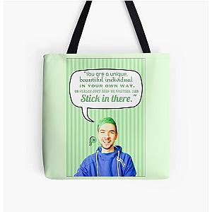 Jacksepticeye Bags - Stick in there! All Over Print Tote Bag RB0107