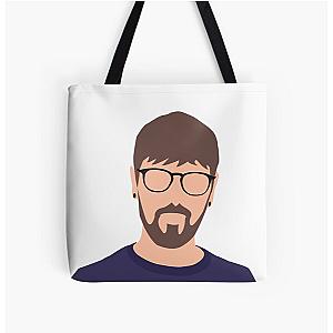 Jacksepticeye Bags - Minimalist Pop Art All Over Print Tote Bag RB0107