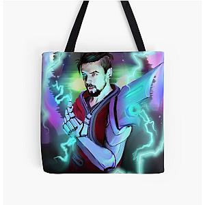 Jacksepticeye Bags - Jackieboy Man All Over Print Tote Bag RB0107