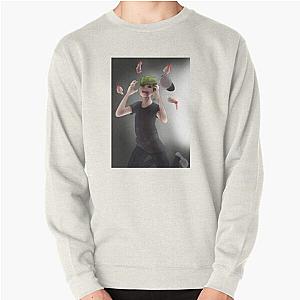 Jacksepticeye Sweatshirts - Ego, Chase, Falling Into Insanity  Pullover Sweatshirt RB0107