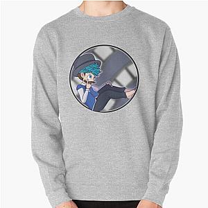 Jacksepticeye Sweatshirts - Jameson Jackson Sticker Pullover Sweatshirt RB0107