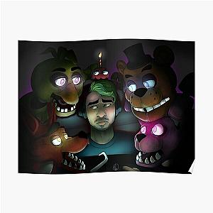 Jacksepticeye Posters - FNAF: JackSepticeye's Turn Poster RB0107