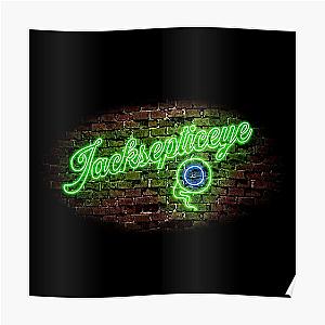 Jacksepticeye Posters - JackSepticeye Neon Poster RB0107