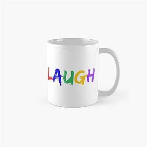 Jacksepticeye Mugs - LAUGH JackSepticeye Quote Classic Mug RB0107