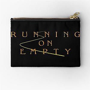 Running On Empty, Jackson Browne Quote Zipper Pouch