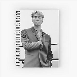 jackson wang blonde Spiral Notebook