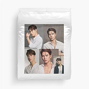 Jackson Wang , Collage Duvet Cover