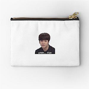 Jackson Wang "umm... rice" Zipper Pouch