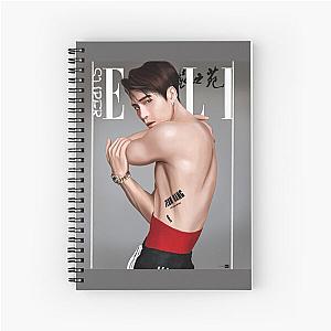 Jackson Wang Spiral Notebook