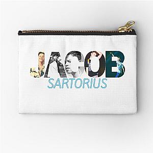 jacob sartorius t shirt - sticker Zipper Pouch