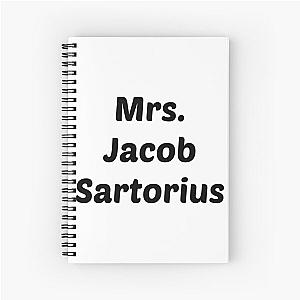 Mrs. Jacob Sartorius 	 	 Spiral Notebook