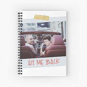 blackbear jacob sartorius hit me back merch 2 Spiral Notebook