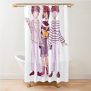 NCT Yuta Jaehyun Jaemin Shower Curtain